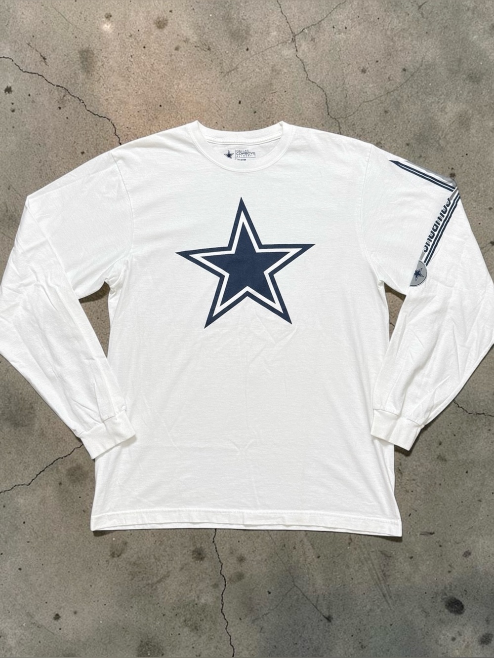 Vintage Dallas Cowboys Shirt Long Sleeve T-Shirt Authentic L Large